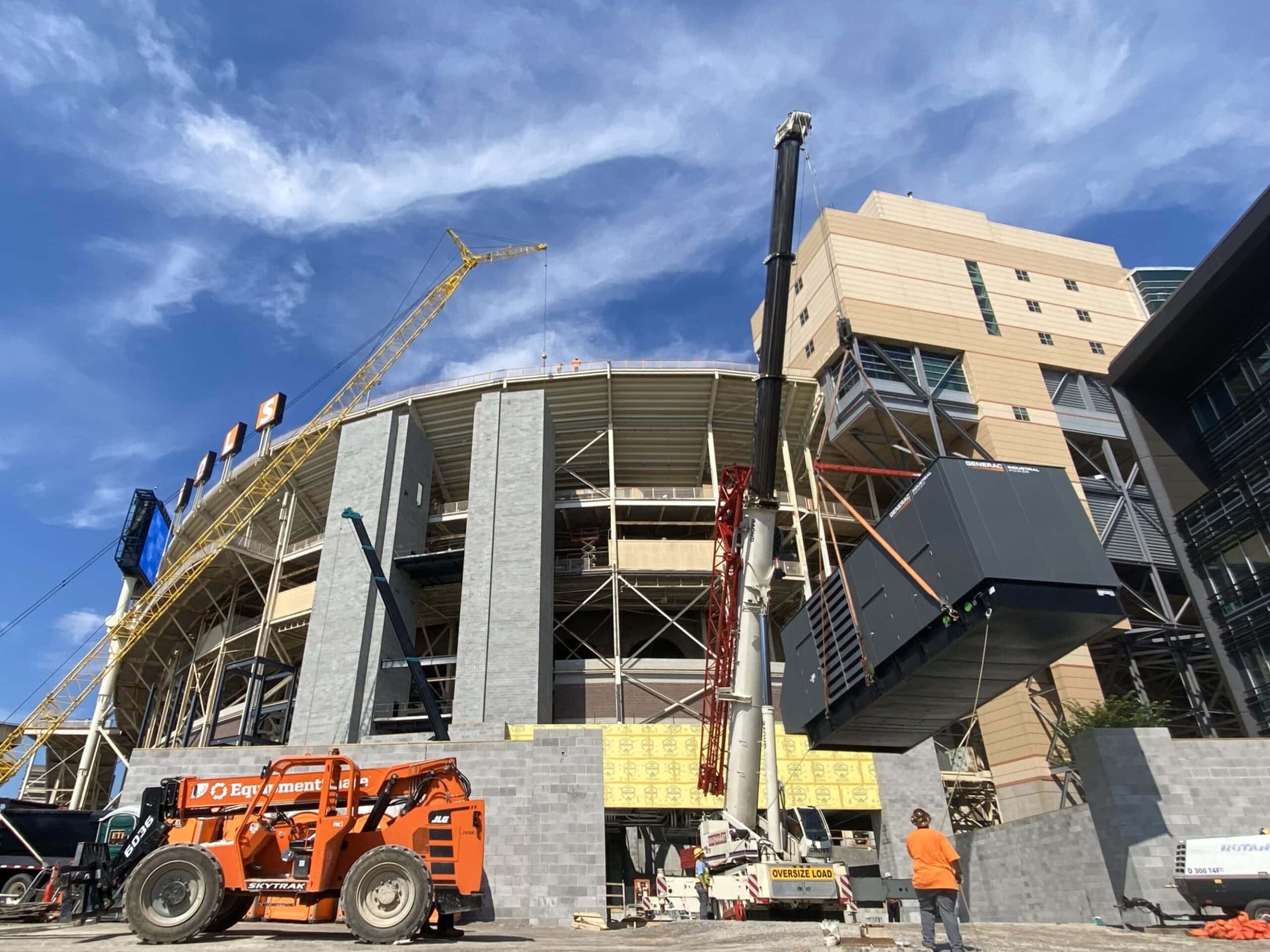 Neyland Stadium - 1500kW Diesel Generator